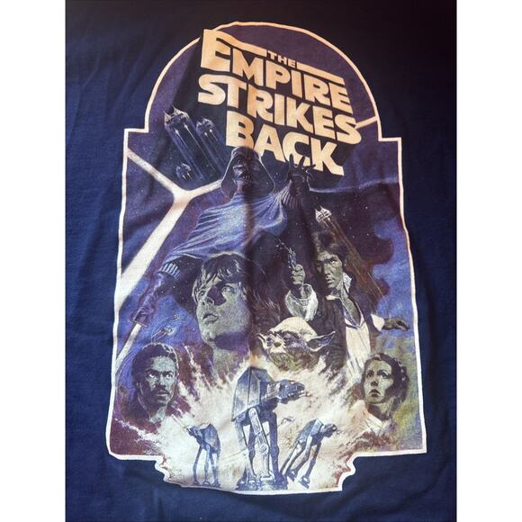 Funko Men's Large Star Wars Empire Strikes Back Short Sleeve T-Shirt - Picture 3 of 7